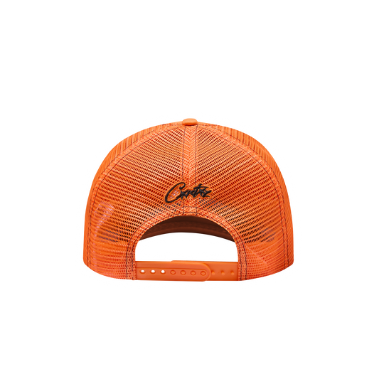 ISLAND OUTLINE TRUCKER HAT [ORANGE]