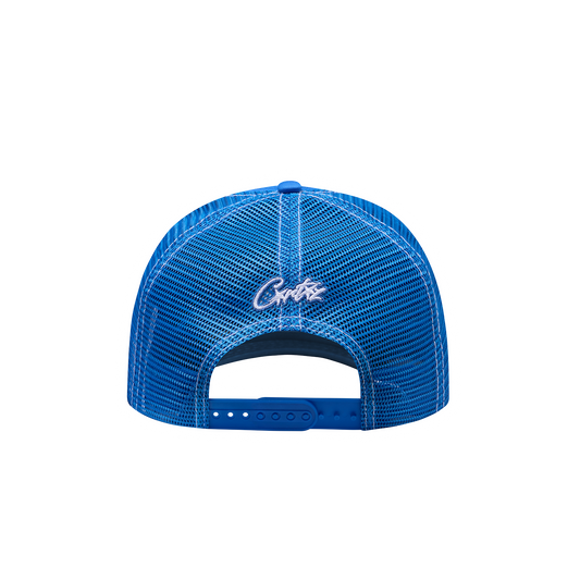 ISLAND OUTLINE TRUCKER HAT [BLUE]