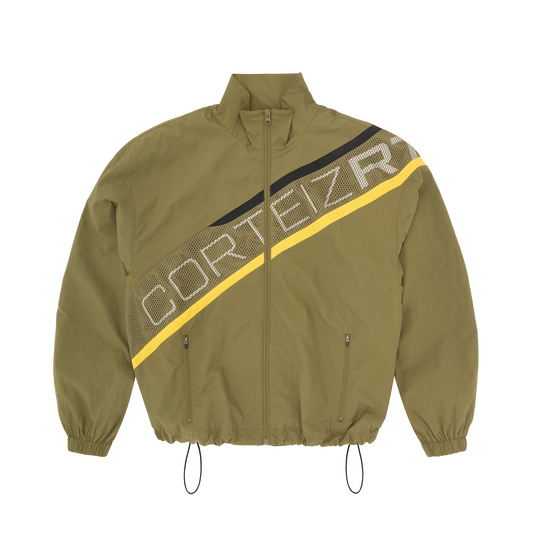 BIAS PANEL SHUKU JACKET [OLIVE]