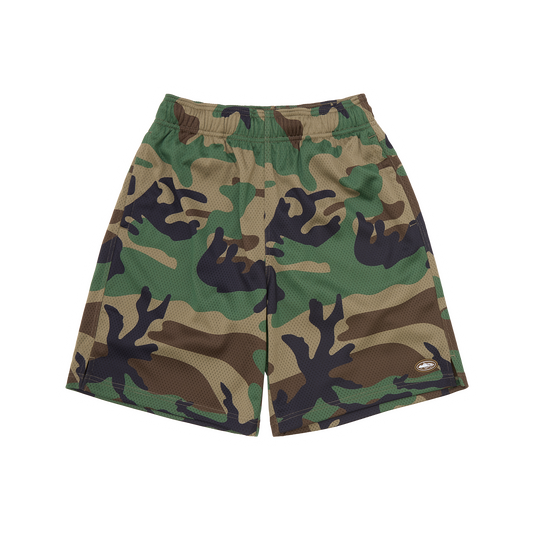MINI ISLAND MESH SHORT [WOODLAND CAMO]