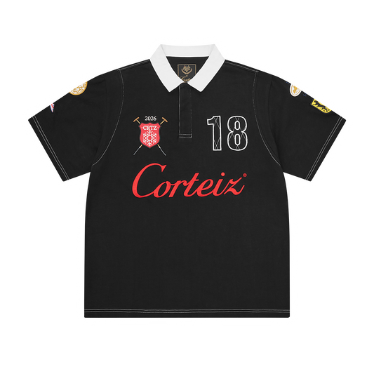 ALPINE POLO SHIRT [CLASSIQUE BLACK]