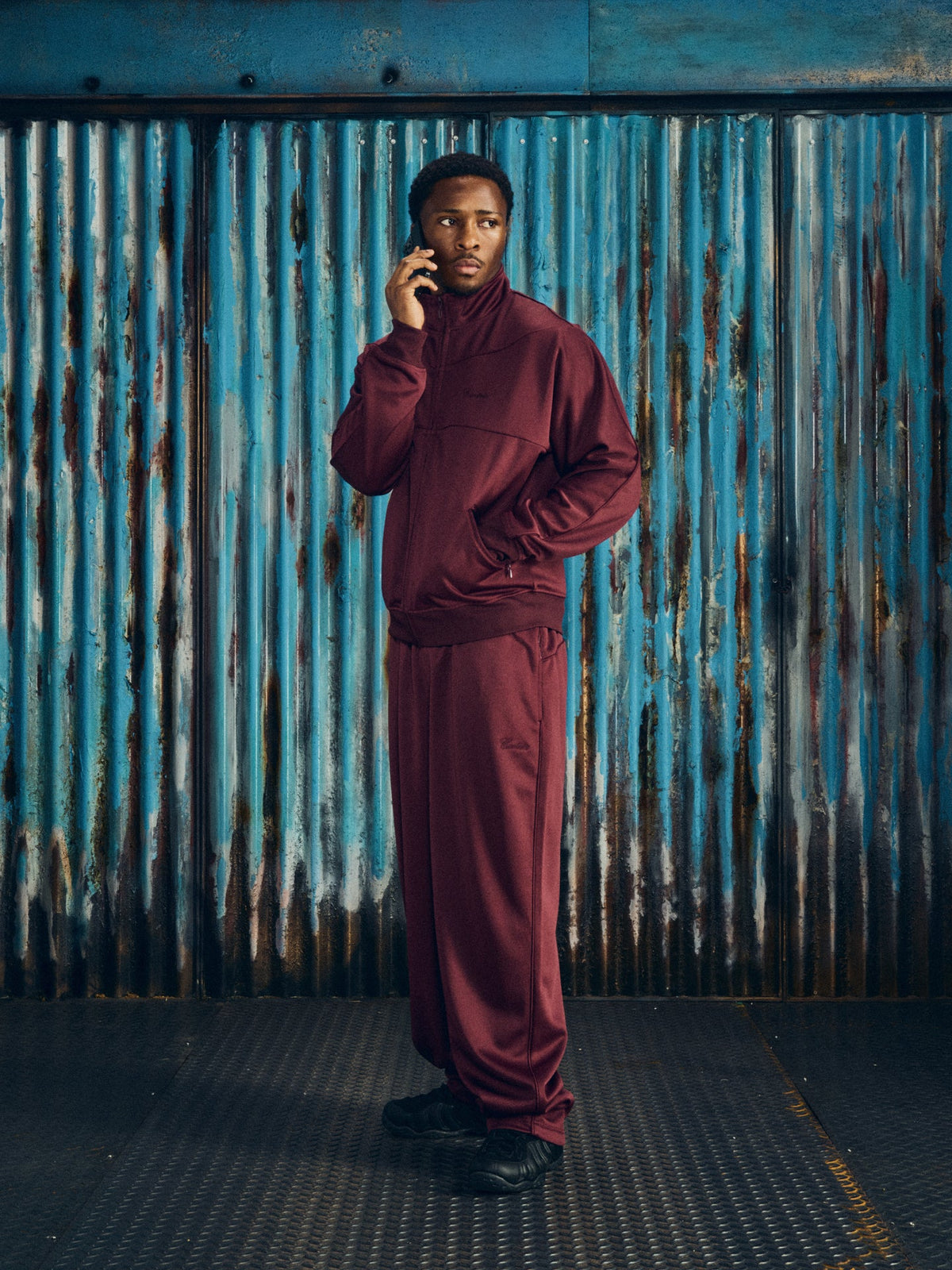 SPECIALE TRACK JACKET [BURGUNDY]