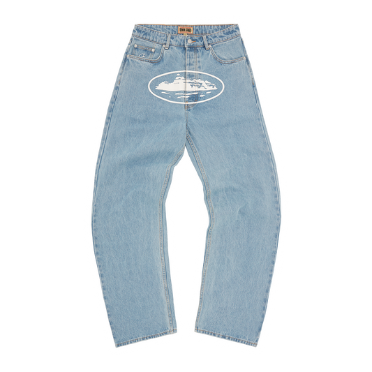 ISLAND BAGGY JEANS [STONEWASH]