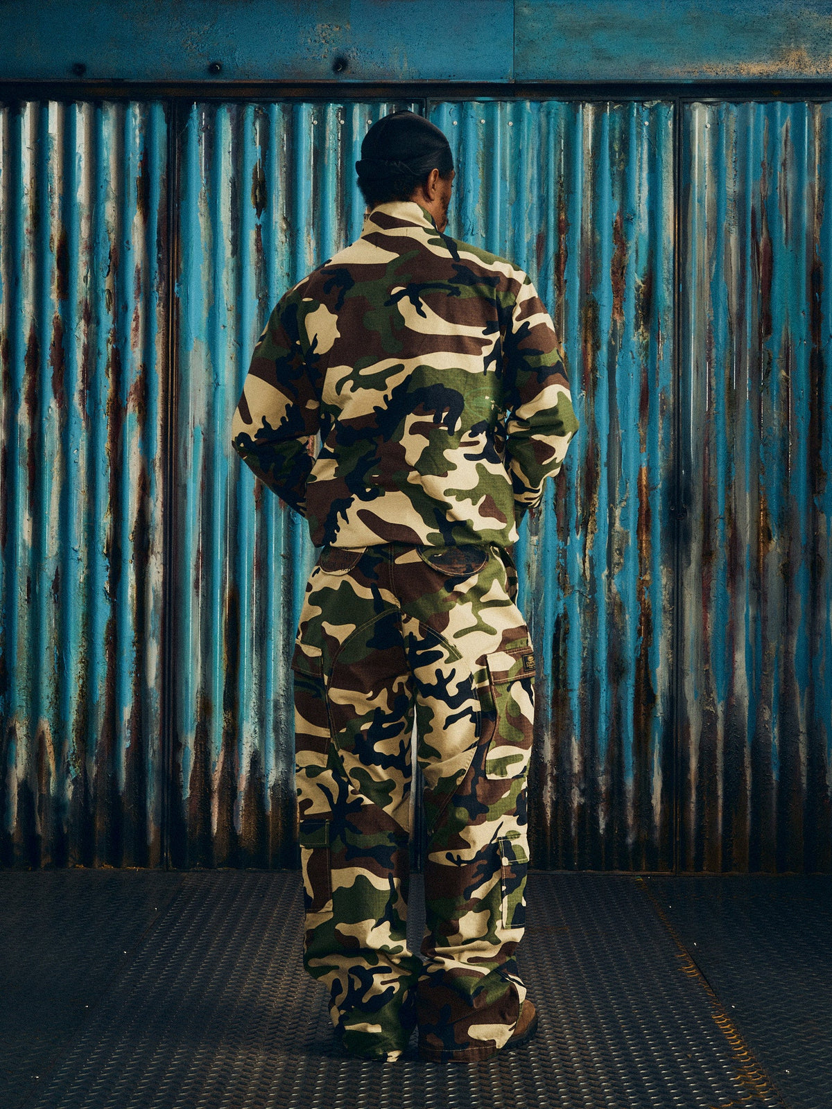 GUERILLAZ FIELD JACKET [WOODLAND CAMO]