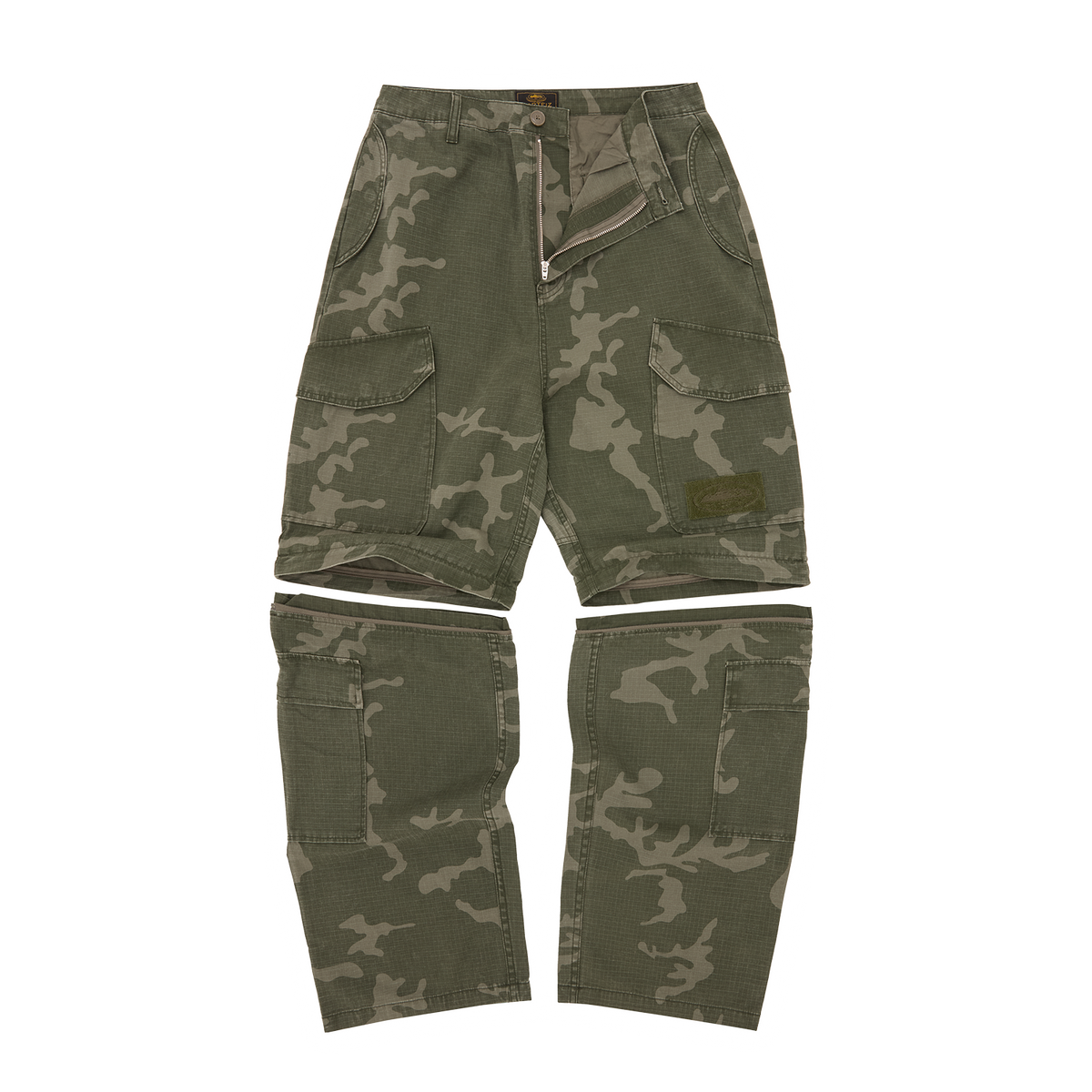 GUERILLAZ CONVERTIBLE PANT [GREEN CAMO]