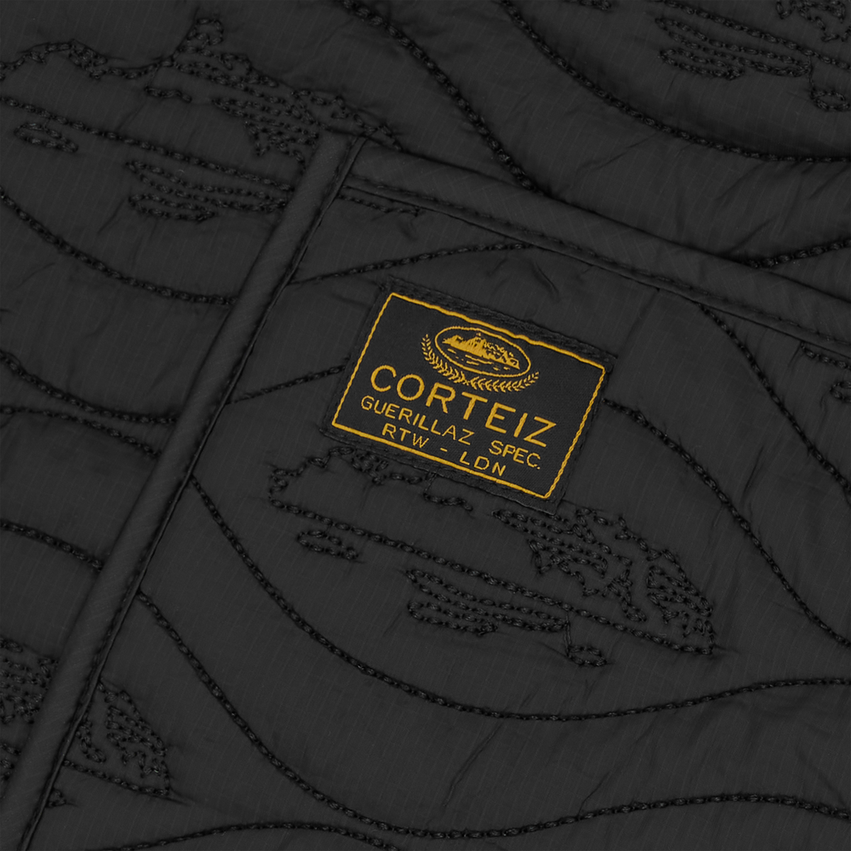 GUERILLAZ PARKA LINER [TRIPLE BLACK]