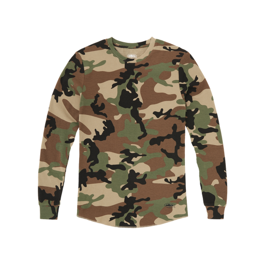 GUERILLAZ THERMAL LS TEE [WOODLAND CAMO]