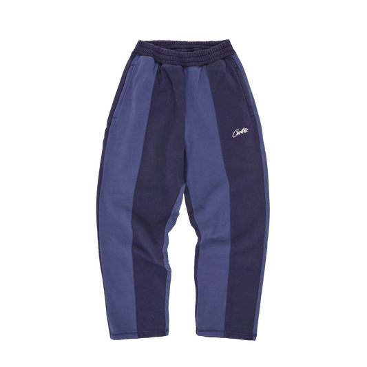 HMP CONTRAST OPEN HEM SWEATPANT [NAVY]