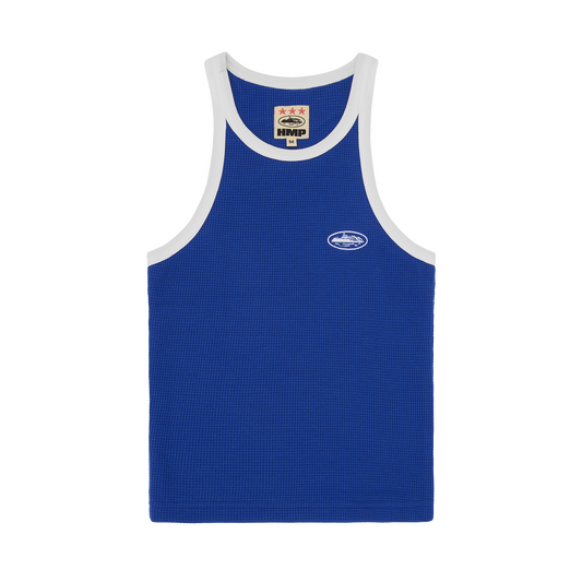 WOMENS CLASSIC TANK TOP [ROYAL BLUE/WHITE]