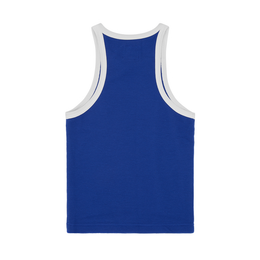 WOMENS CLASSIC TANK TOP [ROYAL BLUE/WHITE]