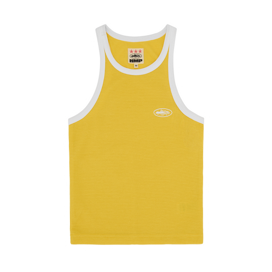 WOMENS CLASSIC TANK TOP [YELLOW/WHITE]