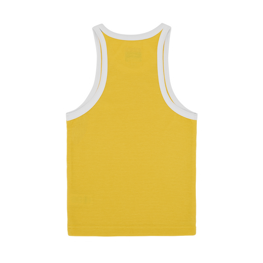 WOMENS CLASSIC TANK TOP [YELLOW/WHITE]