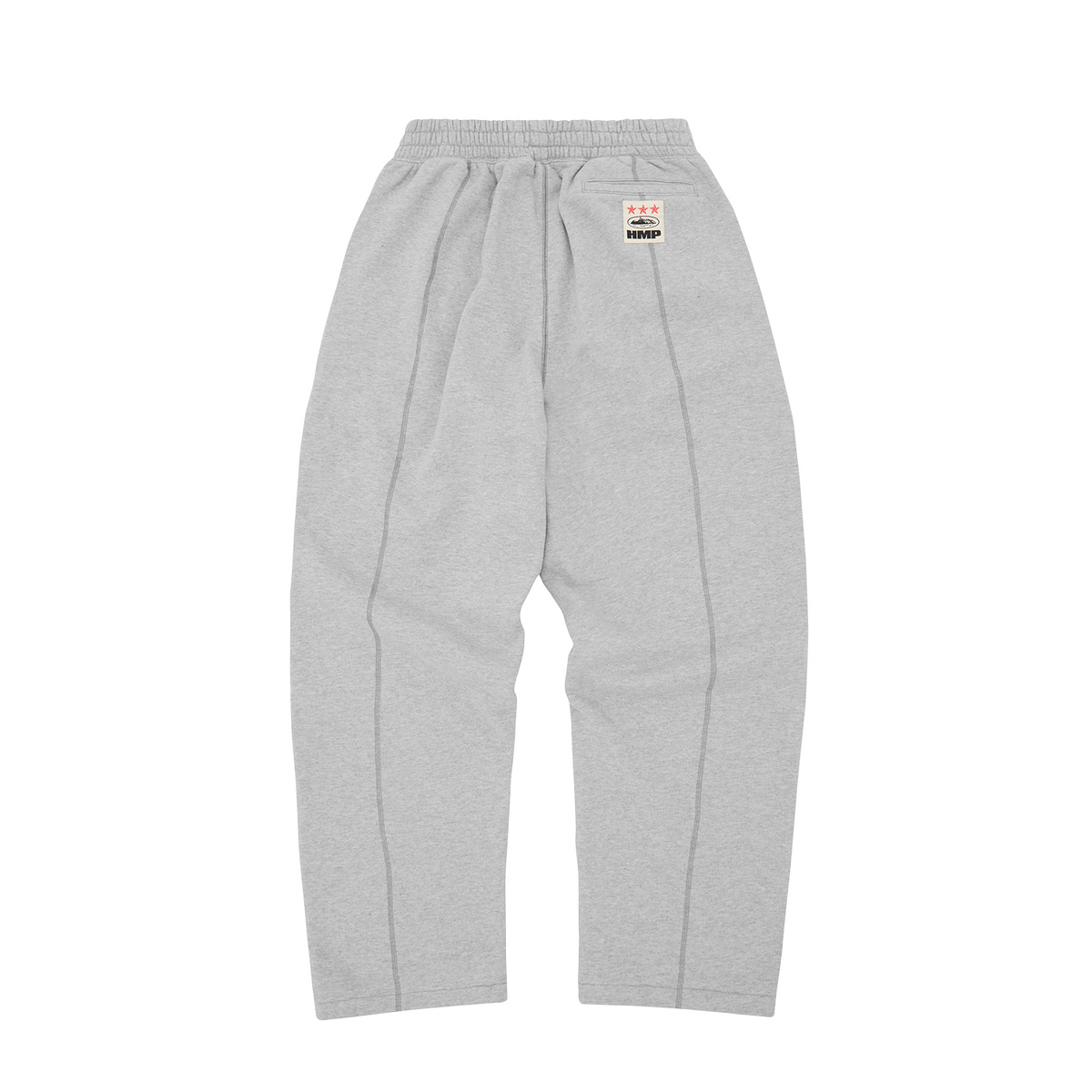 HMP OPEN HEM SWEATPANT [HEATHER GREY]