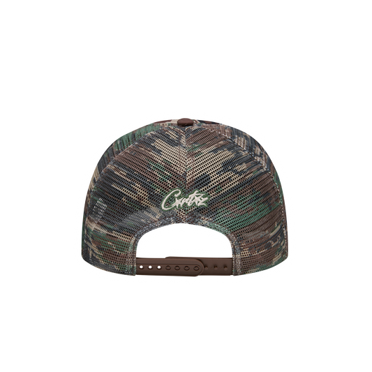 ISLAND PUFF PRINT TRUCKER HAT [DIGI CAMO]
