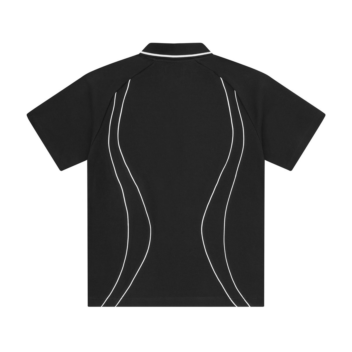 ISLAND PIQUE POLO SHIRT [BLACK]