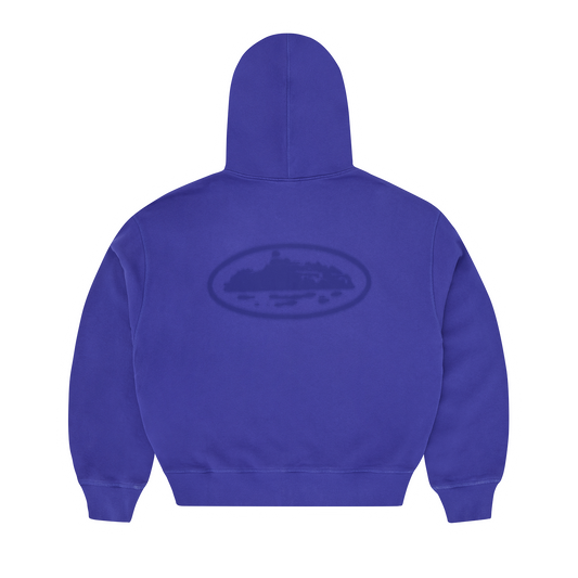 ISLAND KNOCKOUT ZIP HOODIE [INDIGO BLUE]