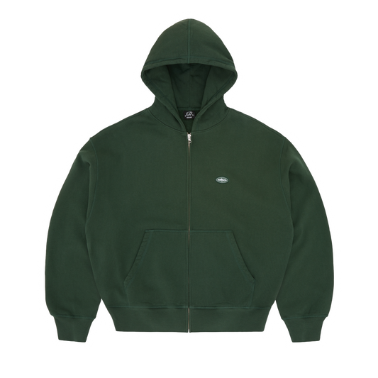 MINI ISLAND ZIP HOODIE [FOREST GREEN]