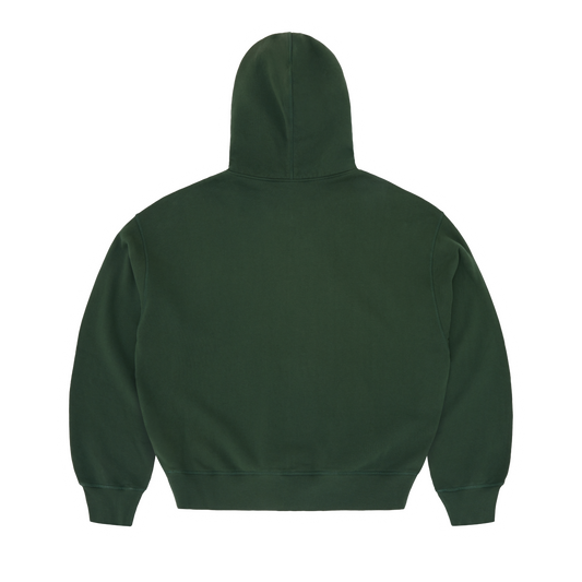 MINI ISLAND ZIP HOODIE [FOREST GREEN]