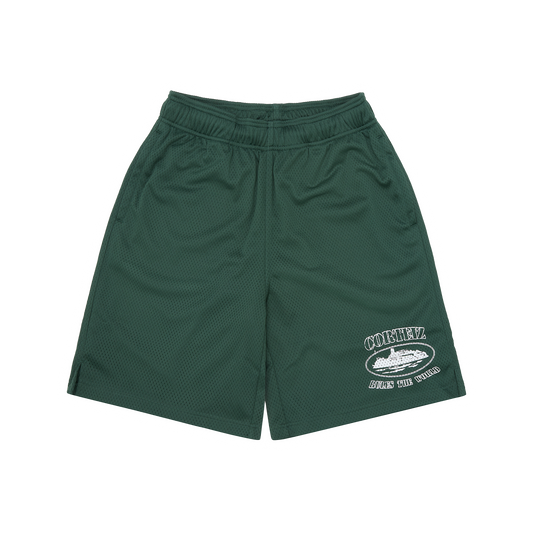 OG ALCATRAZ MESH SHORT [FOREST GREEN]