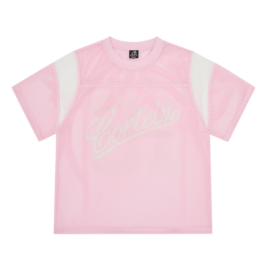 OPEN MESH PANEL JERSEY [PINK]