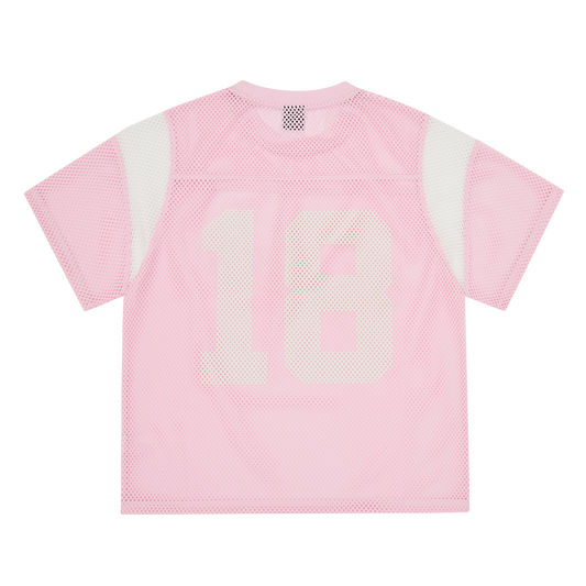 OPEN MESH PANEL JERSEY [PINK]