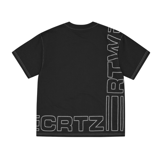 OUTLINE HEAVYWEIGHT TEE [BLACK]