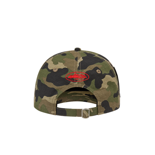 EMBLEM RIPSTOP CAP [WOODLAND CAMO]