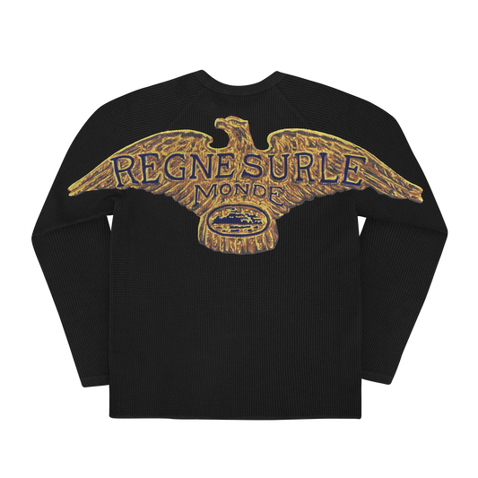 RSLM EAGLE WAFFLE THERMAL [BLACK]