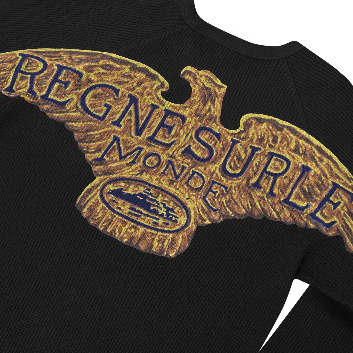 RSLM EAGLE WAFFLE THERMAL [BLACK]
