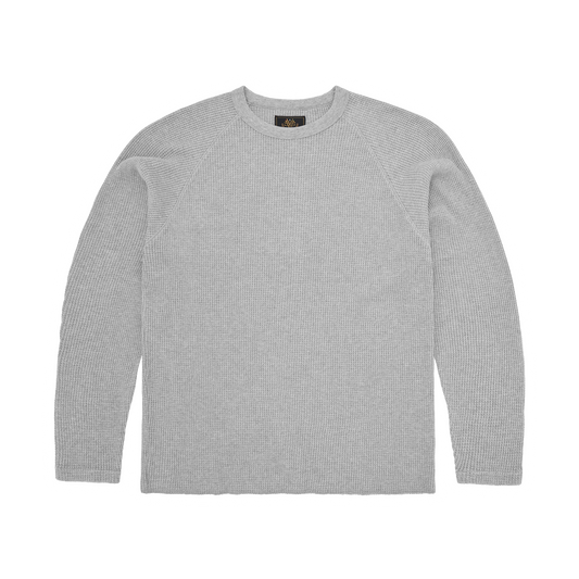 WORLDWIDE WAFFLE THERMAL [HEATHER GREY]