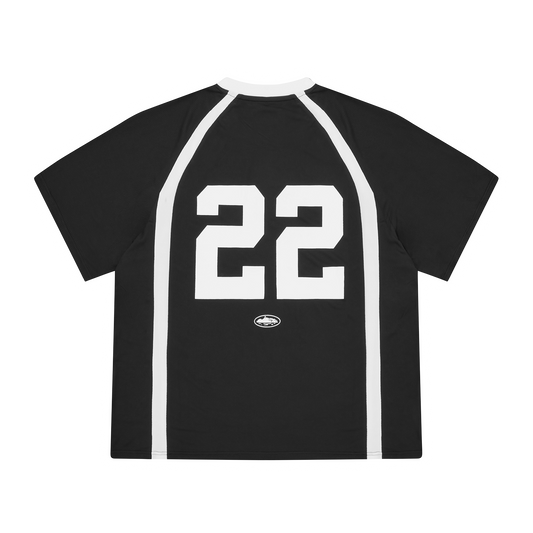 RUGBY LEAGUE JERSEY [BLACK]