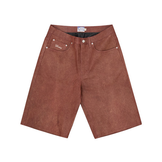 ARDWEAR LEATHER SHORT [RUST]