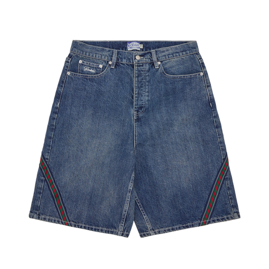 SAVOY DENIM SHORT [CHALK WASH]