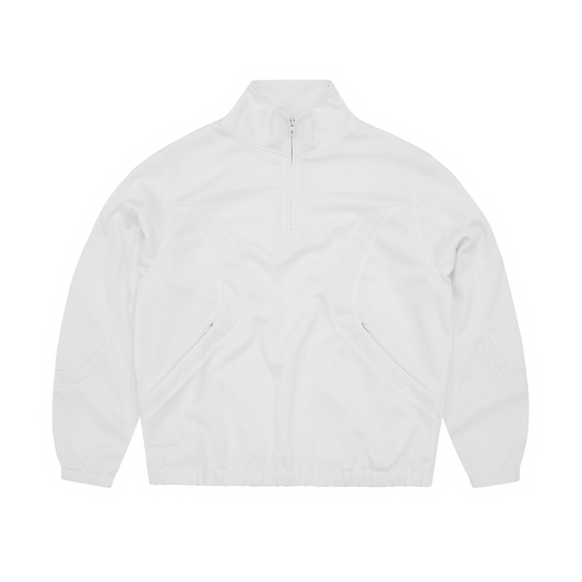 SHUTDOWN TRICOT TRACK TOP [WHITE]