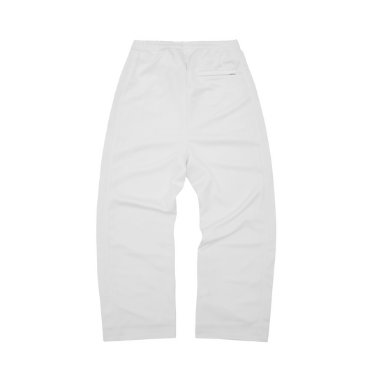 SHUTDOWN TRICOT TRACK PANT [WHITE]