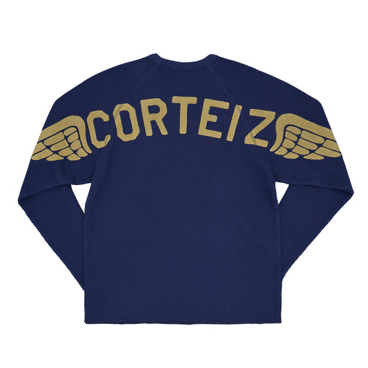 WINGS WAFFLE THERMAL [NAVY]