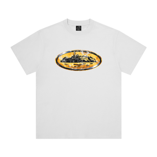 CORRODED ISLAND TEE [WHITE]